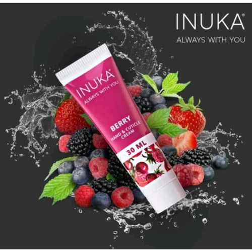 Inuka Berry Hand and Cuticle Cream 30ml - Moisturizing Hand Lotion | Inuka Products Zimbabwe
